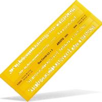 Aristo AR-5305 Lettersjabloon Duo Combi 3.5/5 mm Recht Geel/Transparant - thumbnail