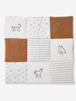 Patchwork sprei PETIT NOMADE ecru / camel - thumbnail