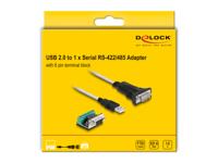 Delock USB 2.0 Adapter [1x USB-A 2.0 stekker - 1x Serieel 9-polig] 63465 1.8 m - thumbnail
