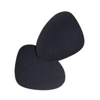 Cookinglife Onderzetters - Vegan leer - Zwart - Organic - 13 x 11 cm - 6 stuks - thumbnail