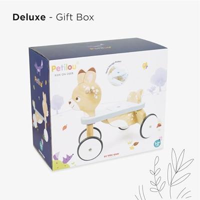 Houten loopfiets Hertje