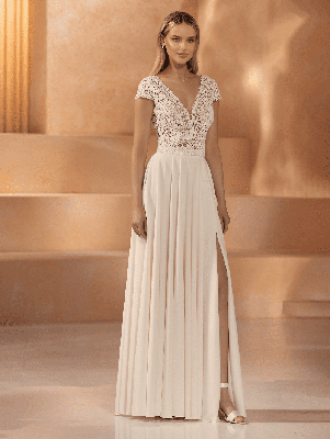 Bianco Evento Romana Rok | Maat: XL
