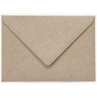 Envelop Papicolor EA5 156x220mm recycled fluting kraft grijs pak à 6 stuks - thumbnail