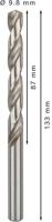 Bosch Accessories 2608595338 2608595338 HSS Metaal-spiraalboor 9.8 mm Gezamenlijke lengte 133 mm Geslepen DIN 338 Cilinderschacht 5 stuk(s) - thumbnail