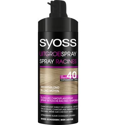 Syoss Middenblond Uitgroeispray