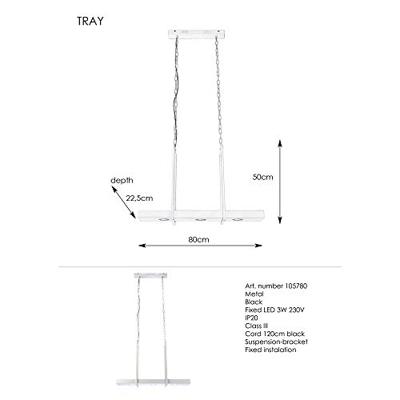 Hanglamp Tray 3 lichts