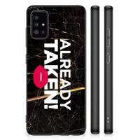 Samsung Galaxy A51 Hoesje met Quotes Already Taken Black - thumbnail
