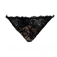 AMBRA Lingerie slips DARK /DEEP NUDE Tanga zwart/bruin 1955 - thumbnail