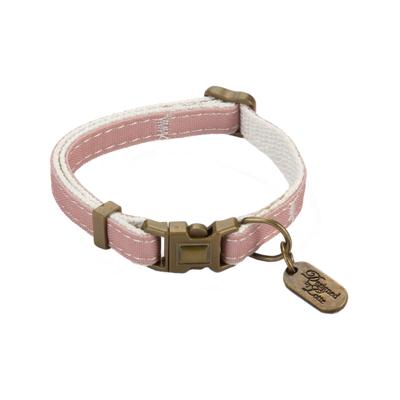 Designed by lotte virante - kattenhalsband - lichtroze - 30x1x0,2 cm