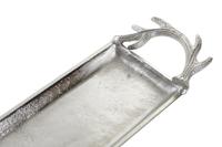 Middenstuk Home ESPRIT Zilverkleurig Aluminium 69 X 13 X 5 cm - thumbnail