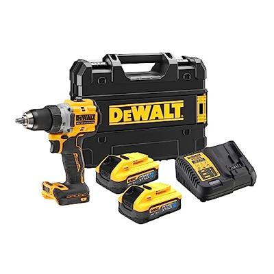 DeWalt DCD800H2T-QW | 18V XR Brushless Compacte Schroef-/boormachine | 2x 5.0Ah POWERSTACK accu | in TSTAK koffer - DCD800H2T-QW