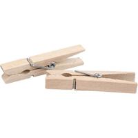 Creativ Company Wasknijpers, l: 48 mm, b: 6 mm, 50 stuk/ 1 doos - thumbnail