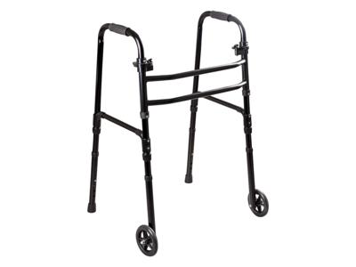 Ridder Inklapbaar looprek (Zwart)