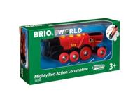 BRIO World Rode locomotief op batterijen - thumbnail