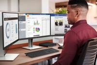 HP E24 G4 FHD-monitor - thumbnail