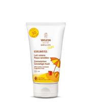 Weleda Edelweiss zonnelotion gevoelige huid SPF30 150 Milliliter - thumbnail
