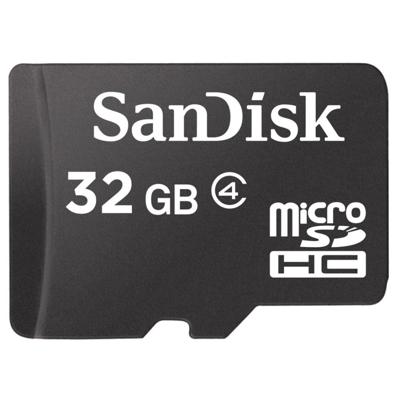 SanDisk SDSDQM-032G-B35 microSDHC-kaart 32 GB Class 4 SanDisk SDSDQM-032G-B35 microSDHC-kaart 32 GB Class 4