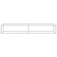 Bedframe zonder matras 100x200 cm wit - thumbnail