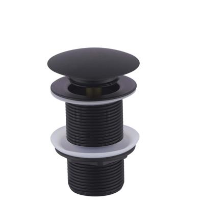 Wiesbaden Clickwaste Caral Verlengd 5/4" Mat Zwart Wiesbaden Clickwaste Caral Verlengd 5/4" Mat Zwart