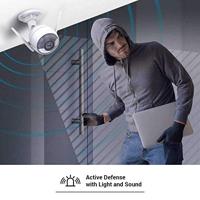 EZVIZ C3X Outdoor Wi-Fi-camera met Kleurnachtzicht Videocamera Wifi Surveillance Outdoor IP-camera ai Kunstmatige intelligentie Ondersteunt iOS / Android Alexa, dubbele lens, Wit - thumbnail