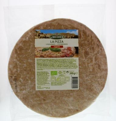 Bioidea Pizzabodems 2 stuks bio 2 Stuks Bioidea Pizzabodems 2 stuks bio 2 Stuks