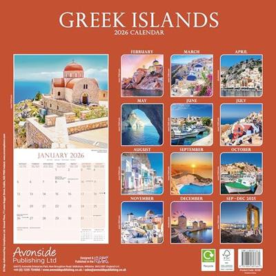 Griekenland Kalender 2026