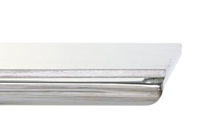 Eettafel DKD Home Decor Zilverkleurig Kristal Staal 180 x 90 x 75 cm Wit