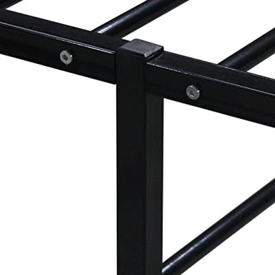 Bedframe metaal zwart 120x200 cm