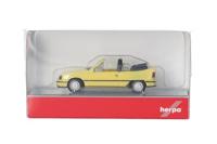 Herpa 421027 H0 Auto Opel Kadett E GSI Cabrio, Jamaica geel - thumbnail