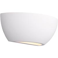 LED Wandlamp Mat Wit - Moderne Wandverlichting met E14 Fitting - thumbnail