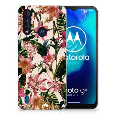 Motorola Moto G8 Power Lite | TPU Case | Flowers