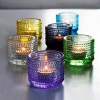 Iittala Kastehelmi Waxinelichthouder Zalmroze - thumbnail