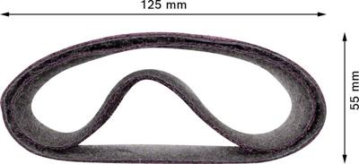 Bosch Accessoires Expert N470 schuurhuls 100 x 290 mm, 90 mm, middelhard - 1 stuk(s) - 2608901258