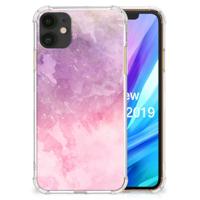 Back Cover Apple iPhone 11 Pink Purple Paint - thumbnail