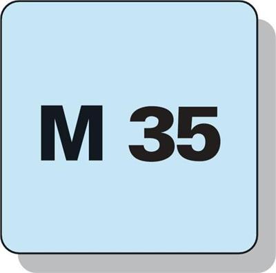 Promat/Tecwerk Spiraalboor | DIN 338 type RVS | nominale-d. 3,2 mm | HSS-Co5 cilindrische schacht | kort - 4000860632