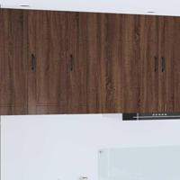 Keukenkast aan de muur Bruin Eiken 50 x 31 x 80 cm Bewerkt hout - thumbnail