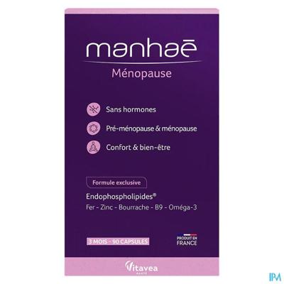Vitavea Manhae Menopauze 3 Maand Caps 90