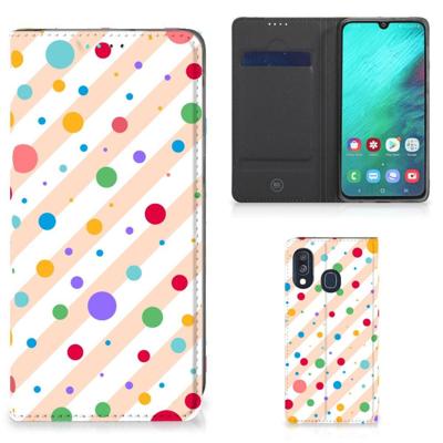 Samsung Galaxy A40 | Hoesje met Magneet | Dots