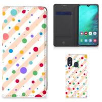 Samsung Galaxy A40 | Hoesje met Magneet | Dots - thumbnail