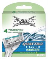 Wilkinson Wilkinson Sword Quattro Sensitive - 16 scheermesjes voordeelpack - thumbnail