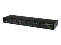 StarTech.com 16-poorts USB naar seriële adpater hub, USB naar RS232 poort-adapter met serieschakeling, rackmontage - thumbnail
