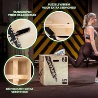 Tunturi plyobox (50x60x75cm) Hout - thumbnail
