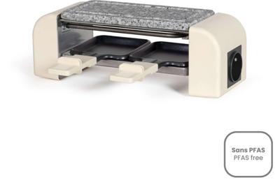 Aansluitbare raclettegrill - LIVOO - DOC310C - 2 personen - 450 W - Automatische thermostaat