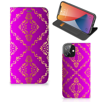 Telefoon Hoesje iPhone 12 | iPhone 12 Pro Barok Roze Telefoon Hoesje iPhone 12 | iPhone 12 Pro Barok Roze