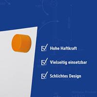 Maul Magneet (Ø x h) 14.6 mm x 9 mm Diverse kleuren 8 stuk(s) 6166499 - thumbnail