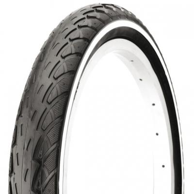 Deli tire buitenband 16 x 1,75 (47-305) zwart/witte lijn