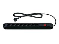 TRONIC Stekkerdoos (Zwart) - thumbnail