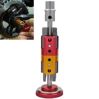 Fiets hidden tool multifunctionele gecombineerde reparatie tool set (rood) - thumbnail