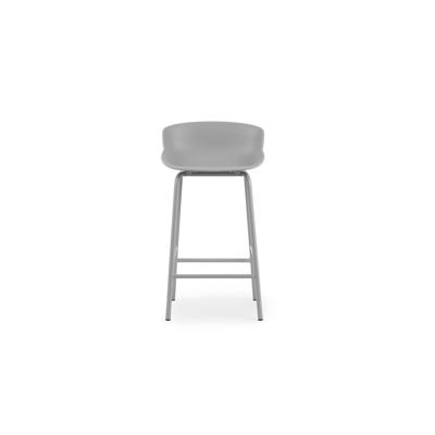 Normann Copenhagen Hyg barkruk H65 Grey staal
