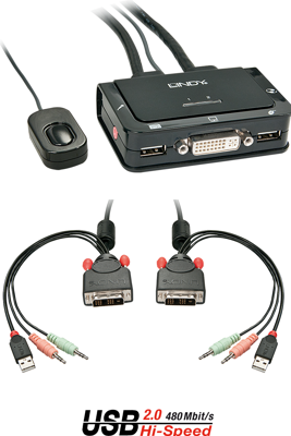 Lindy 42341 KVM-switch Lindy 42341 KVM-switch